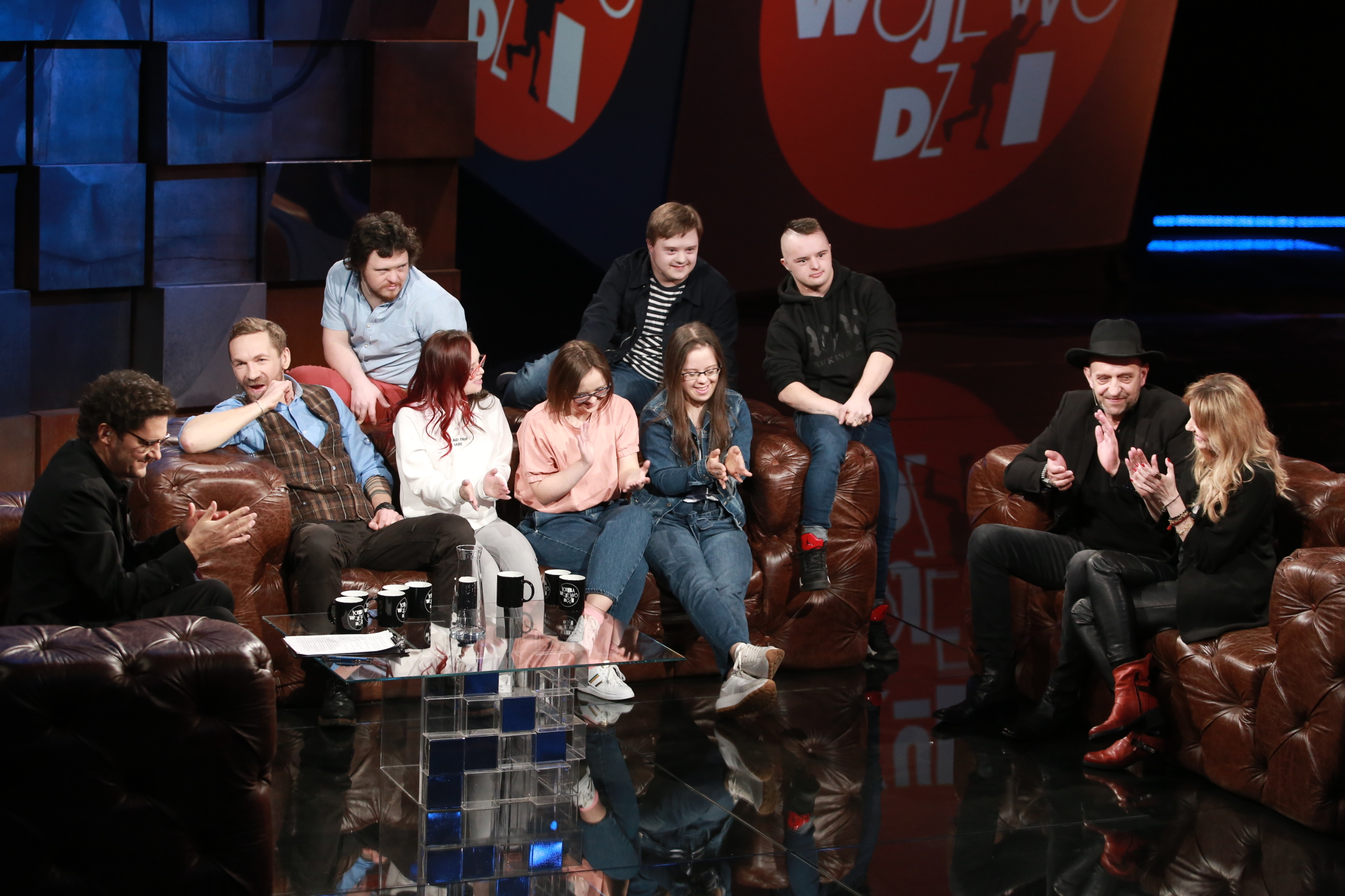 Kuba Wojewódzki: Agata Wątróbska, Janusz Chabior, Przemek Kossakowski oraz bohaterowie programu "Down the road 2"